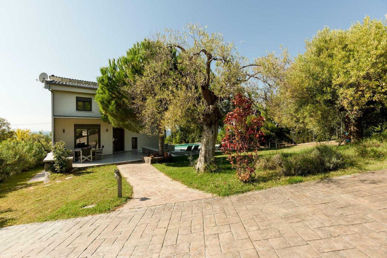 Olivia Estate Villa With Private Swimming Pool Elia Nikitis Eksteriør bilde