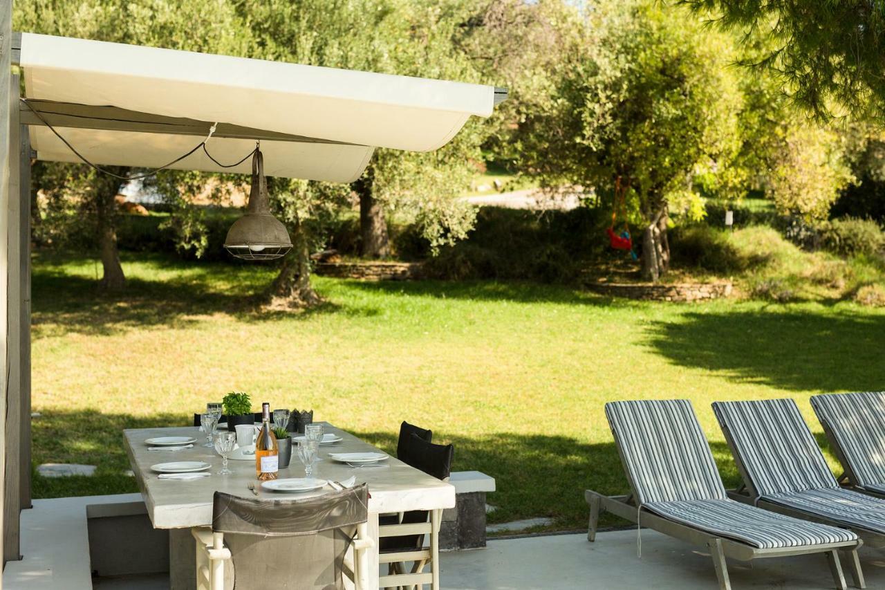 Olivia Estate Villa With Private Swimming Pool Elia Nikitis Eksteriør bilde