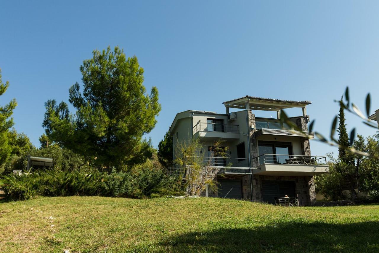 Olivia Estate Villa With Private Swimming Pool Elia Nikitis Eksteriør bilde